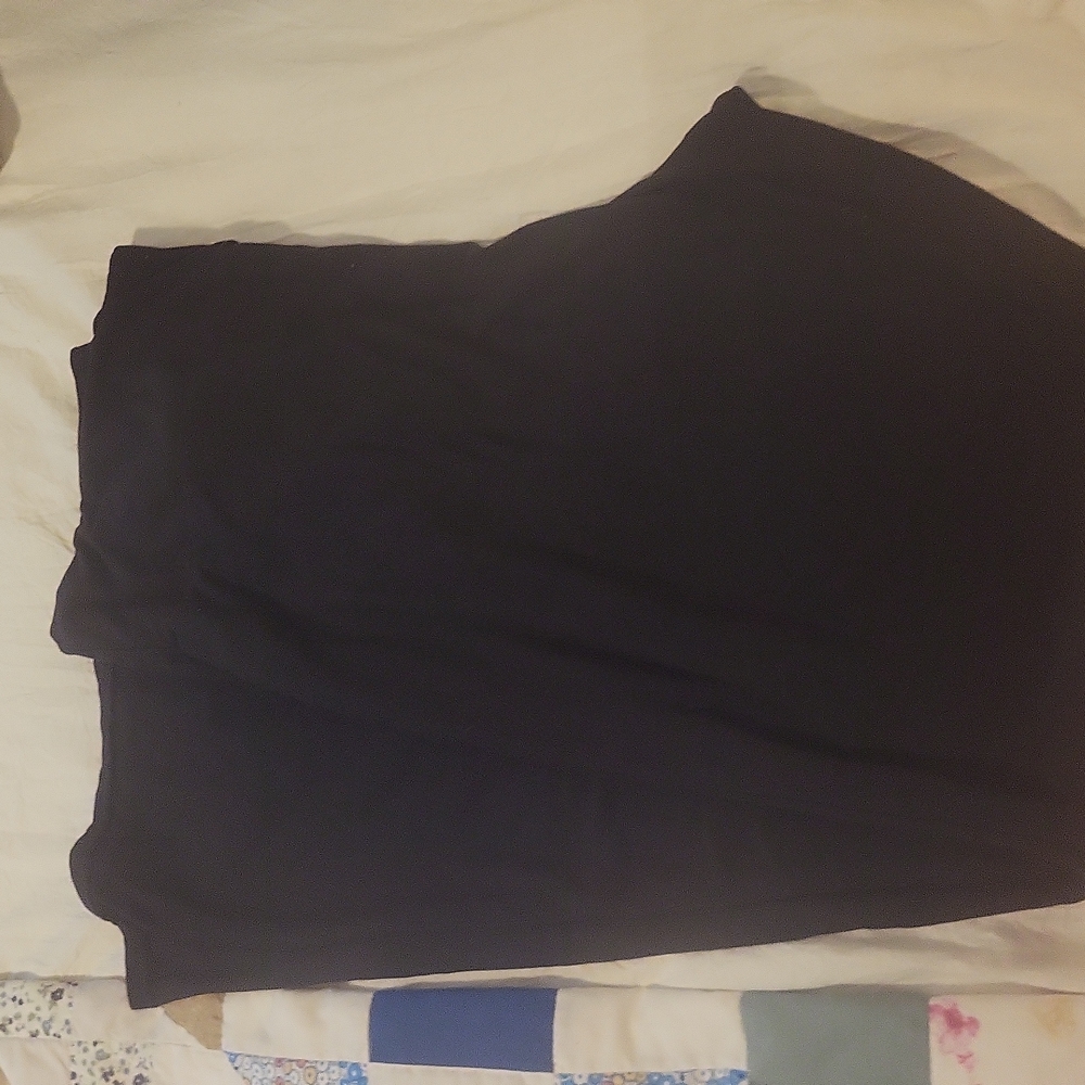 Black flare pant